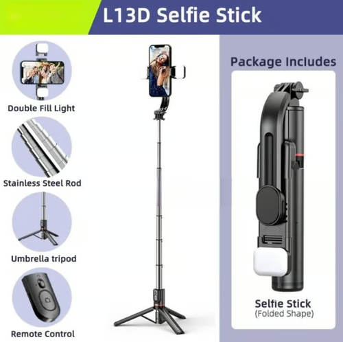 Bluetooth Phone Selfie Stick