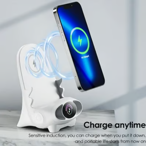 Mini Chair Wireless Fast Charger Multifunctional Phone Holder