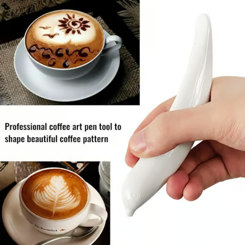 Coffee carving pen