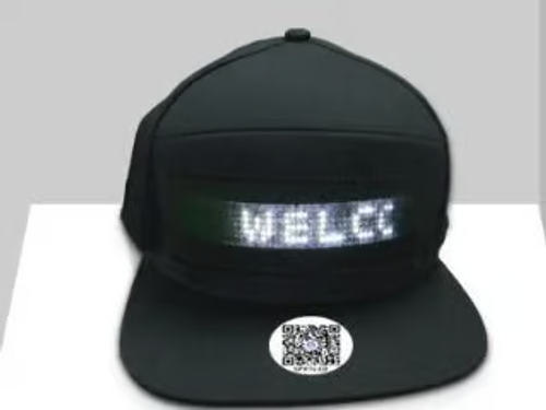 LED lights hat