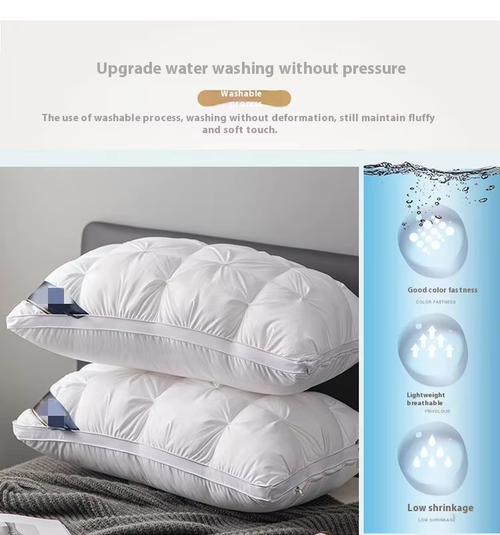 High Quality Luxury Microfiber Therapy Pillow with Twisted Flower Design 48*74cm