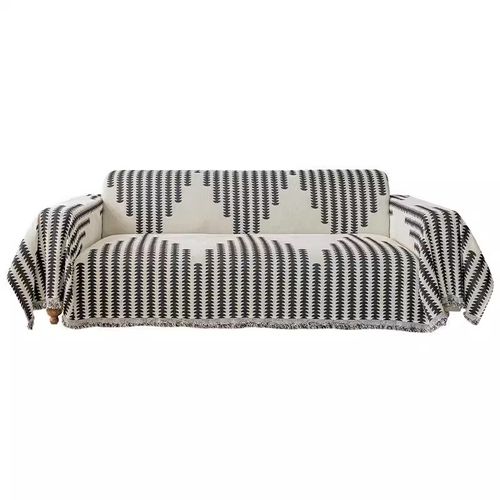 Chenille Line Sandhair Towel Modern Non-slip Simple High-grade Sofa Cover Cloth Full Cover Sofa Cushion Sofa Cover
