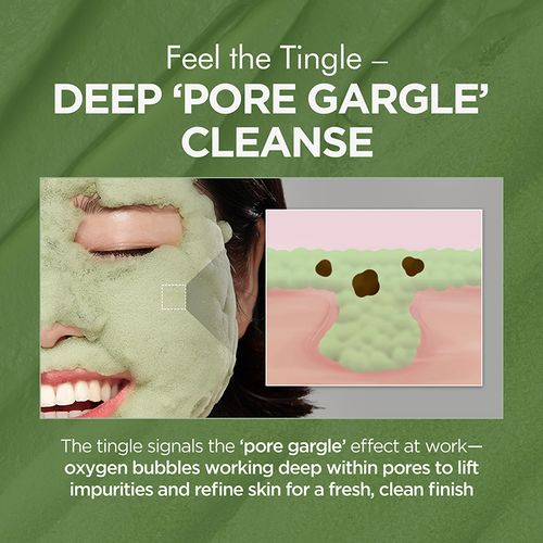 Holy Basil Bubble Deep Mask: Gentle Pore Purge