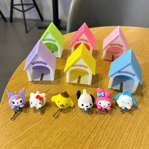 Creative Doghouse Keychain Holder Multi-function Key Ring Hot Selling Home Novelty Keychain