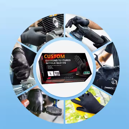 Industrial Nitrile Disposable Gloves for Heavy - Duty Use