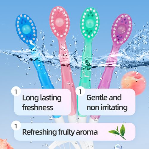 Disposable Mini Portable Explosive Bead Toothbrush