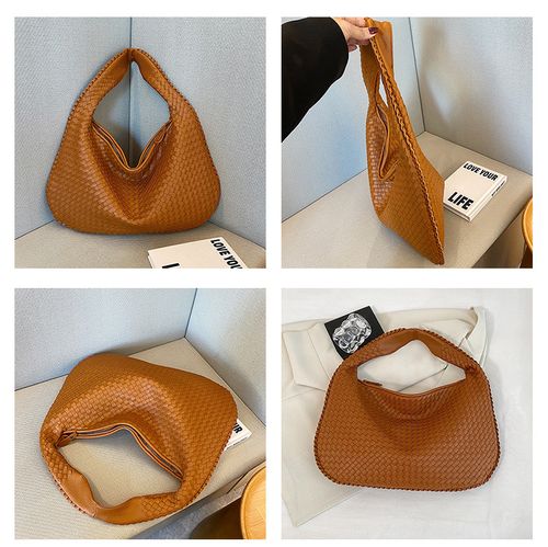 French-style high-end woven bag, multi-functional crossbody bag under the arm