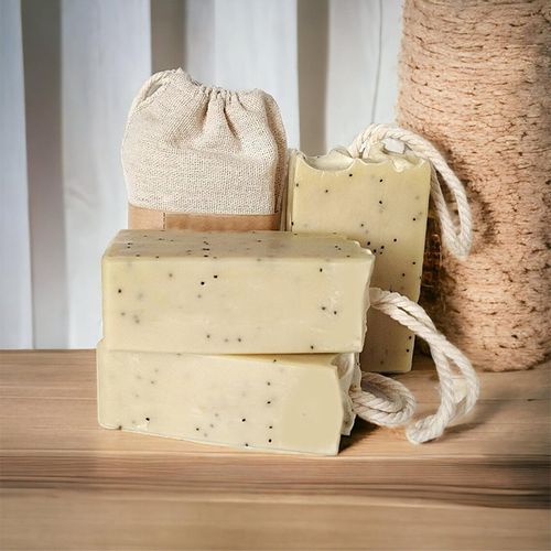 Sheep fat frosted handmade soap bath essential oil soap soap