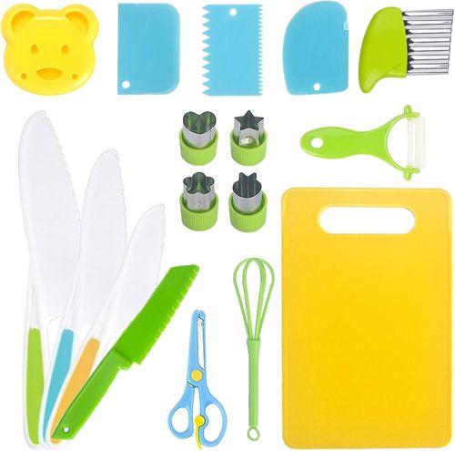 Couteaux de Cuisine pour Enfants - Couteau de Chef de