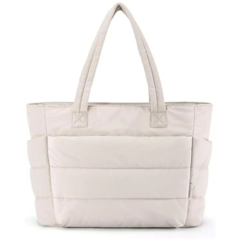 Multiple Pockets Tote Bag For Travel Work Beach Gym Store