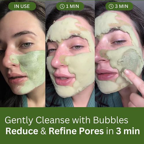 Holy Basil Bubble Deep Mask: Gentle Pore Purge