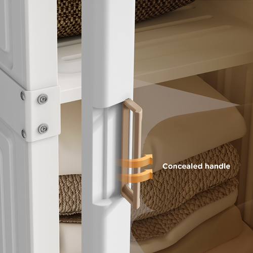 3-Min Assembly  Foldable, Modular Storage