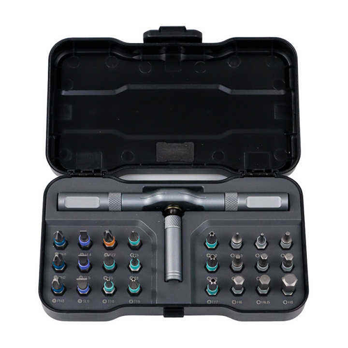 24 in 1 Ratchet Screwdriver Set Multifunctional Alloy Steel Bit Set