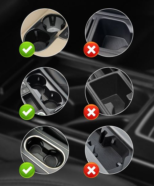 4 in 1 Multifunctional Adjustable Car Cup Holder