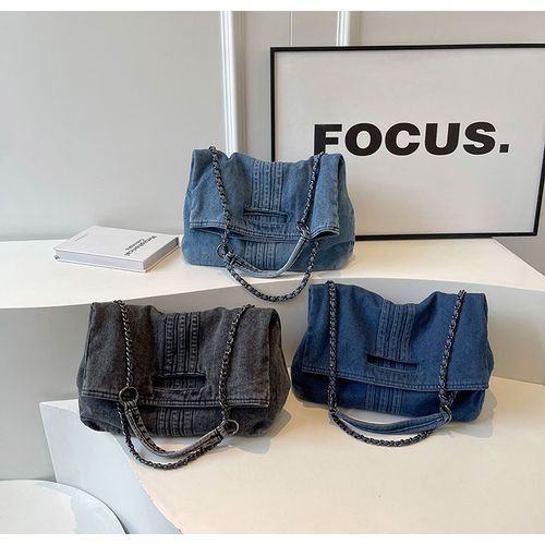 Denim Chain Bags: Vintage Chic