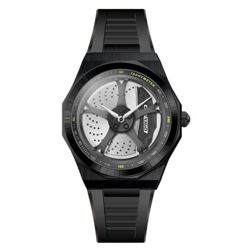 Night light modification with three-dimensional hollow rotation Sports quartz watch