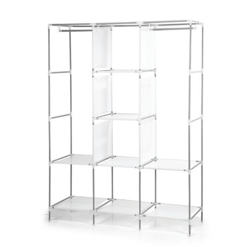 Minimalist Eco-Friendly Chinese Fabric Closet Wardrobe Removable Metal