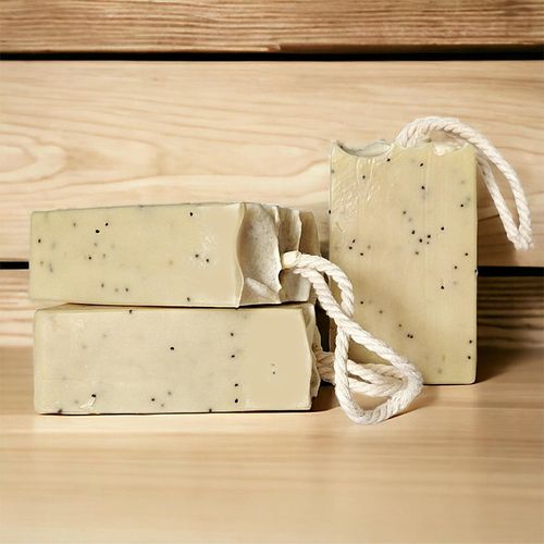 Sheep fat frosted handmade soap bath essential oil soap soap