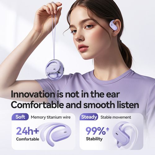 Transparent OWS Ear Hanging Bluetooth Earphones