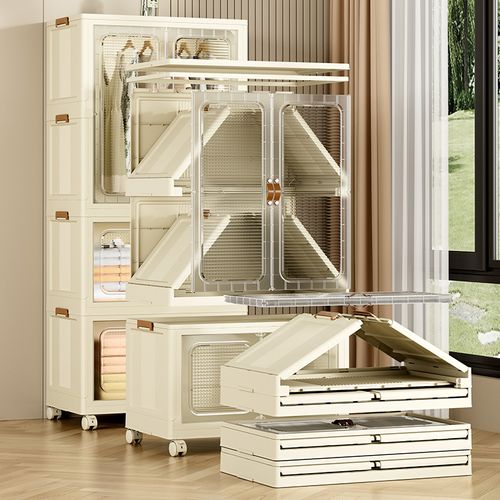 🔄Multi - Functional Modular Wardrobe for Tidy Home