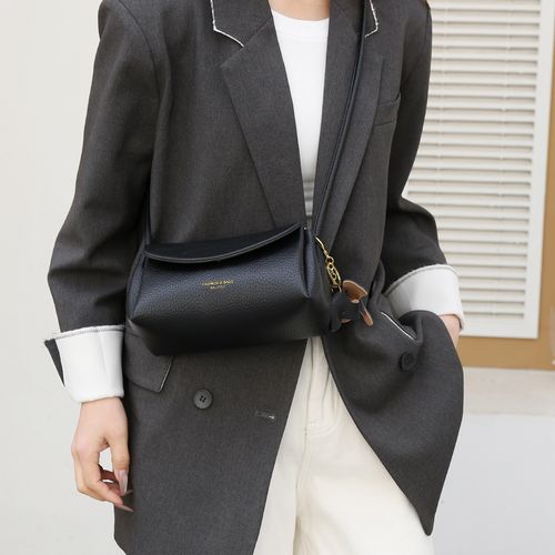 Fashionable, versatile, simple single shoulder crossbody bag