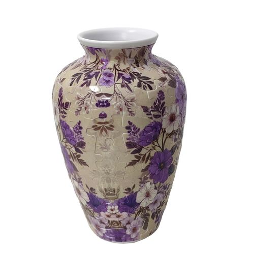 3D Puzzle Vase: Build & Decorate with Ease