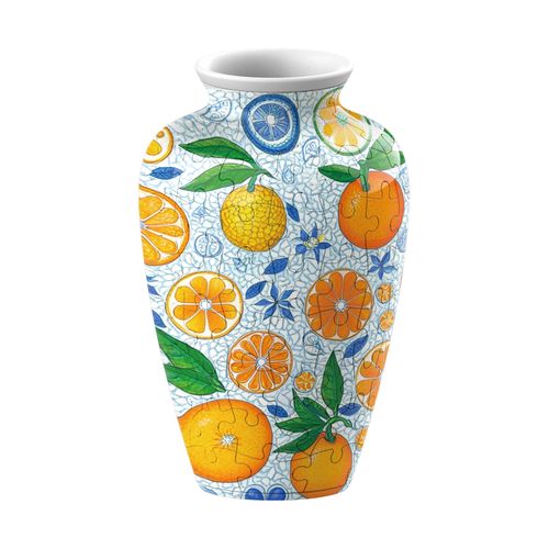 3D Puzzle Vase: Build & Decorate with Ease
