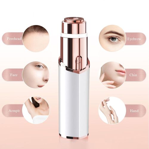 2 in 1 Painless Facial Hair Removal Eyebrow Trimmer