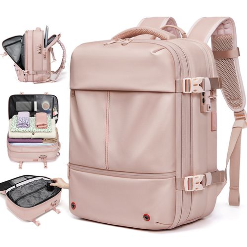 Carry on Anti Theft Vacuum Backpack with TSA Lock Airbag Bag