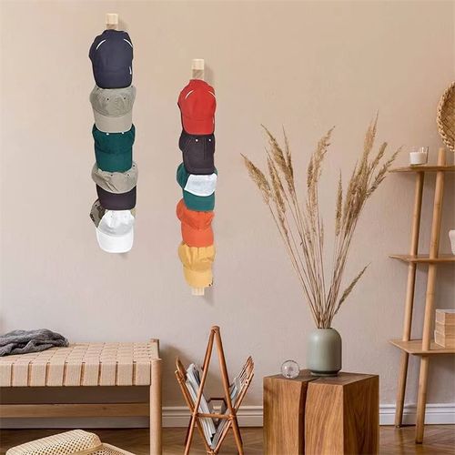 Durable Wooden Hat Organizer for Neat Storage