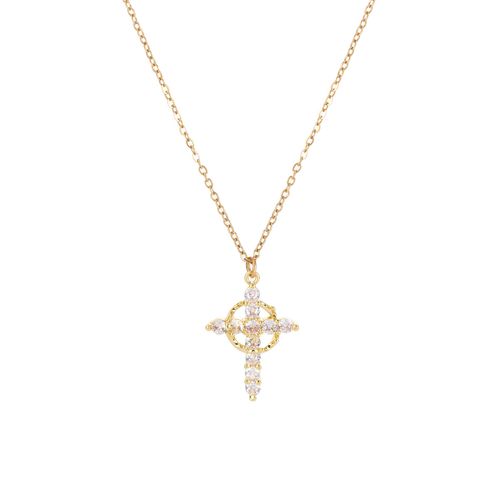 ✨Beautiful Crown and Cross Necklace