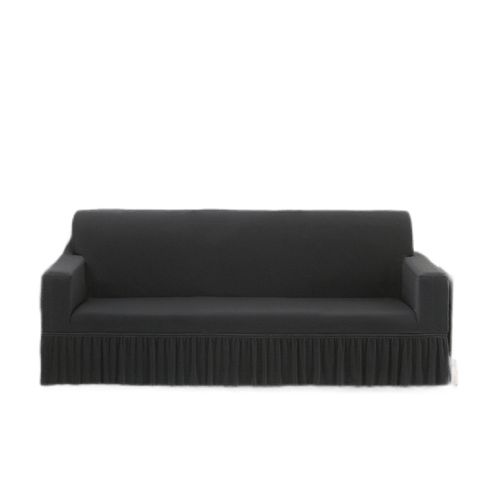 Elastic skirt sofa cover all inclusive solid color simple modern all season universal sofa cover