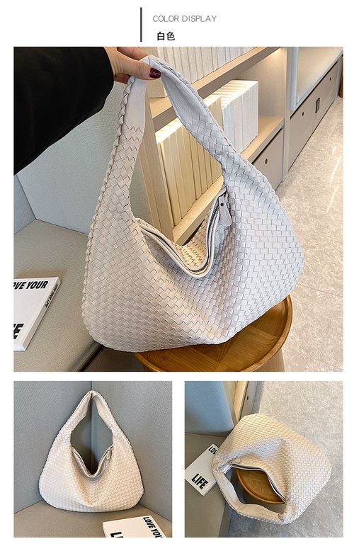 French-style high-end woven bag, multi-functional crossbody bag under the arm