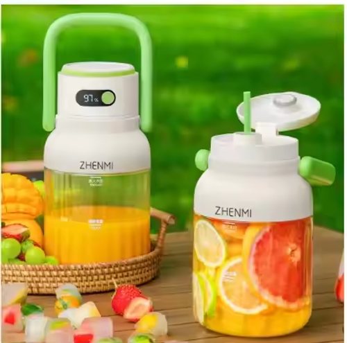 Smoothie and Juice Maker,1000ml Capacity, Dual-Cup, 18000 RPM