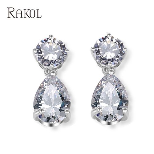 ✨RAKOL Rose - Gold Zircon Necklace: Shine Bright