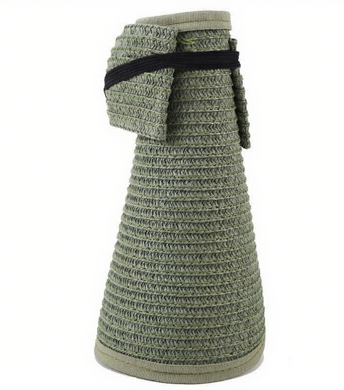Women Sun Visor Straw Hat Casual Foldable