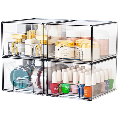Stackable Acrylic Drawers: Tidy Your Desk!