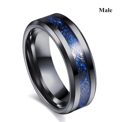 Romantic Blue Couple Rings – Symbol of Your Bond❤️