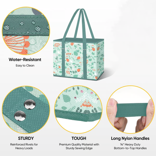 1pcs Reusable Grocery Bags