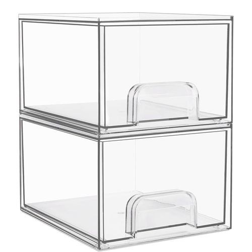 Stackable Acrylic Drawers: Tidy Your Desk!