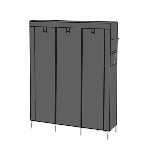 Minimalist Eco-Friendly Chinese Fabric Closet Wardrobe Removable Metal
