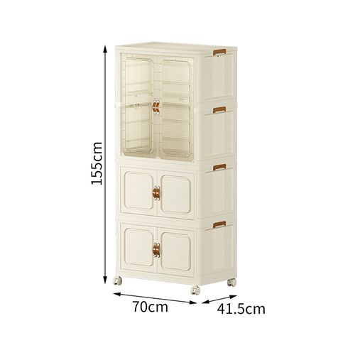 🔄Multi - Functional Modular Wardrobe for Tidy Home