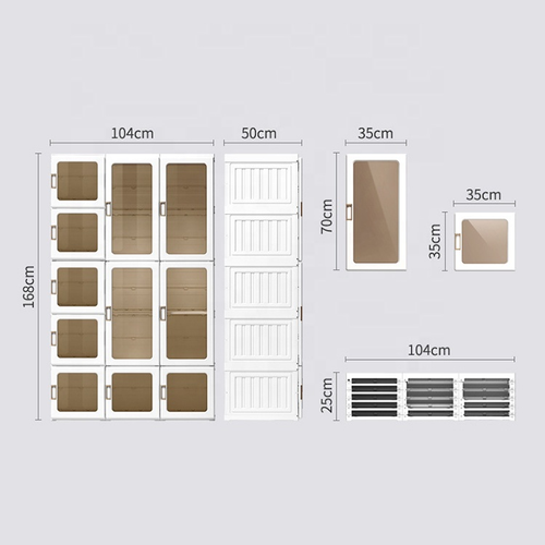 3-Min Assembly  Foldable, Modular Storage