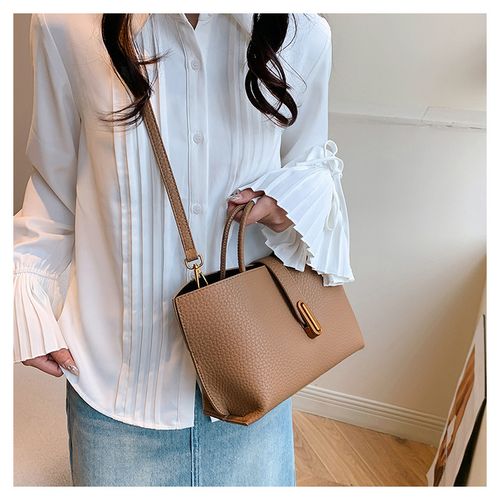 2025 new model Women's Elegant Solid Color Handbag