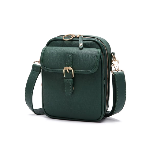 Vintage Design Crossbody PU Leather Shoulder Bag