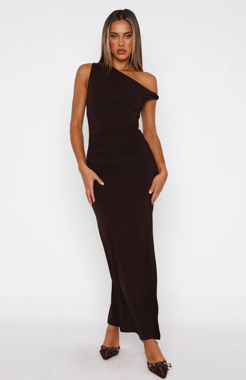 2025 New One - Shoulder Slit Maxi Dress: Sexy & Chic