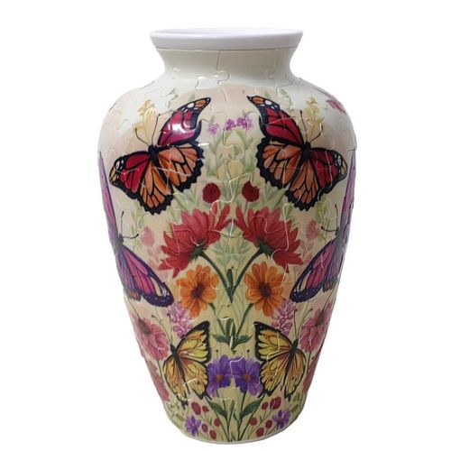 3D Puzzle Vase: Build & Decorate with Ease