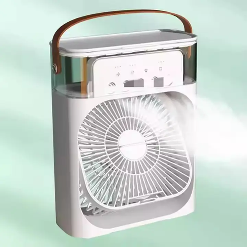 Small rechargeable desktop fan