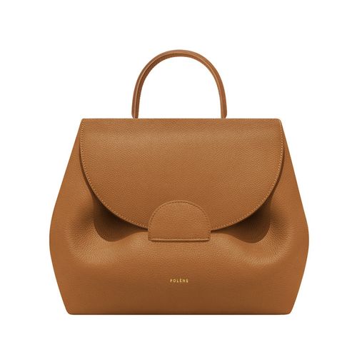 Genuine leather pig bag with lychee pattern smiley face bag