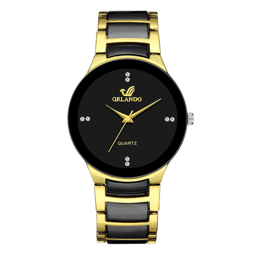 Minimalist Bar Scale Watch British-style steel strap